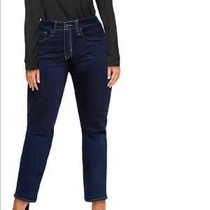 Levi's Women's 724 High Rise Straight Jeans- 31 SHORT